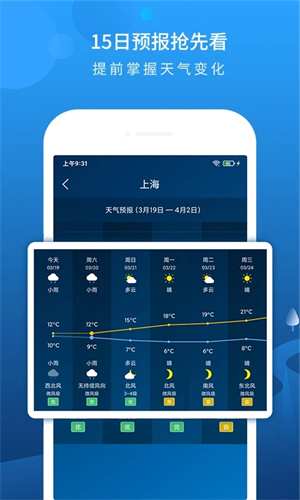 本地天气预报app图2