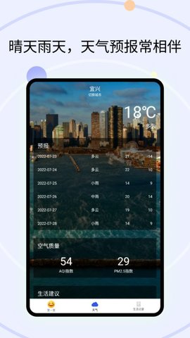 霞谷天气图1