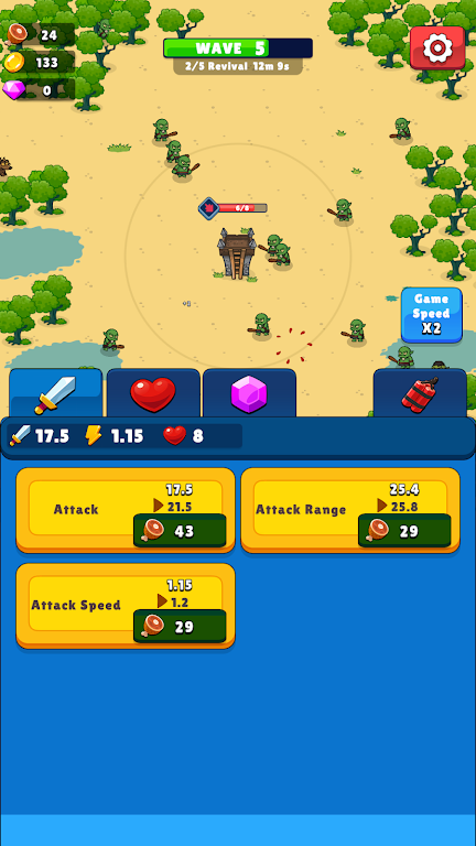 空塔防御战（Idle Tower Rush）图1