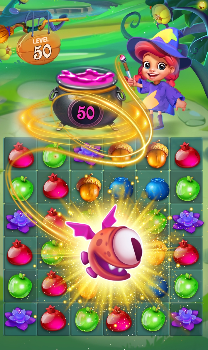 Witch Forest Adventure游戏图2