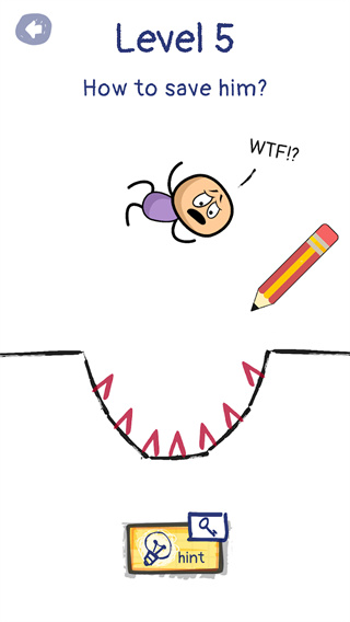 画笔解谜（Draw The Line）图1