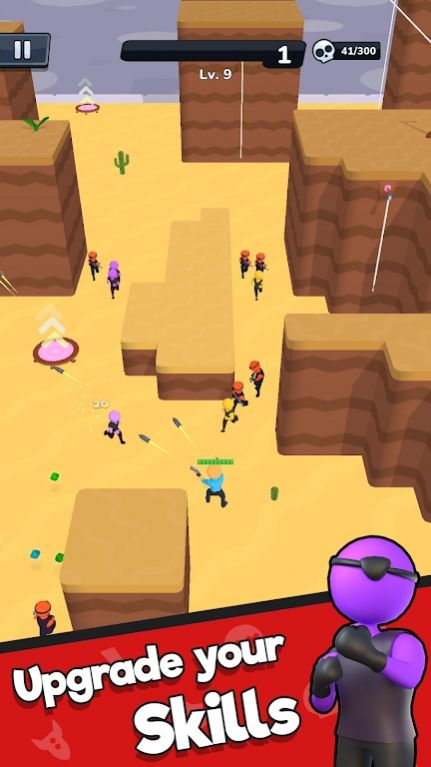 跑酷幸存者游戏(Parkour Survivor)图3