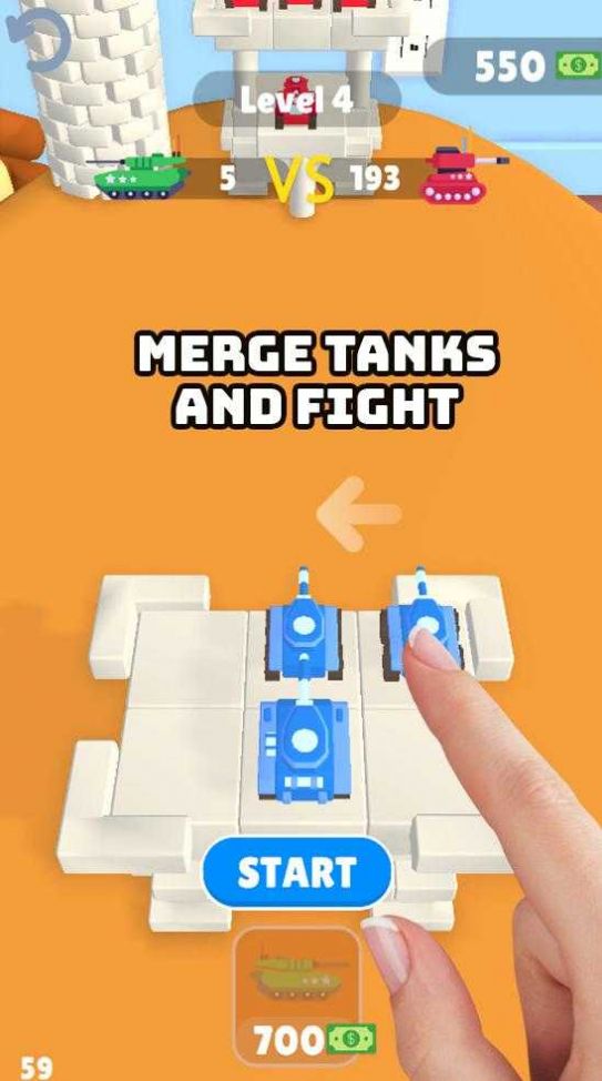 Merge Toys Tanks游戏图3
