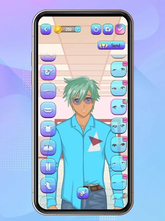 Anime Boys Dress Up Game图3