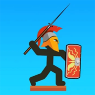 火柴人长枪兵图标