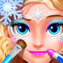 冰雪女王装扮沙龙图标