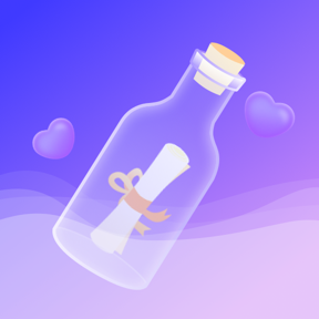 聊天漂流瓶app图标