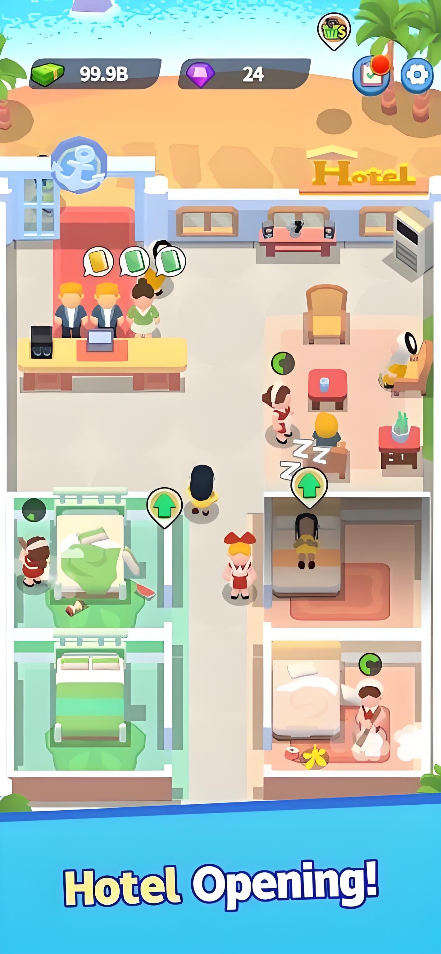 小小酒店游戏(Tiny Hotel)图1
