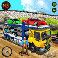 Car Transporter Euro Truck: Free Driving Games图标