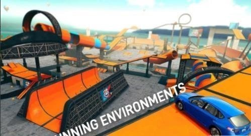 Stunt Racer Mega Ramp图1