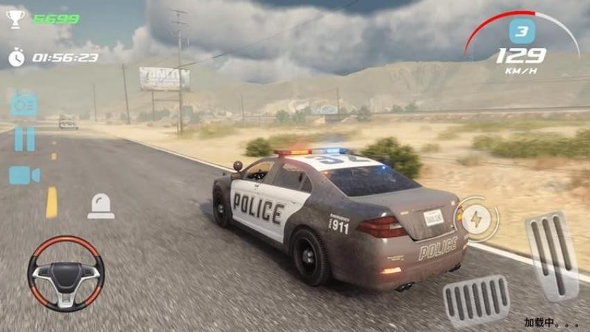 公路警车追击游戏图2