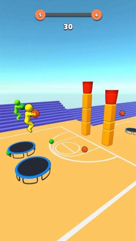 弹跳扣篮3D游戏图1