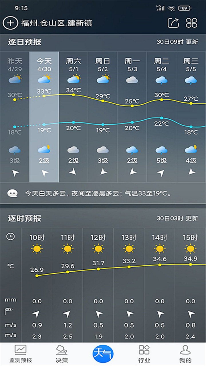 知天气app图1