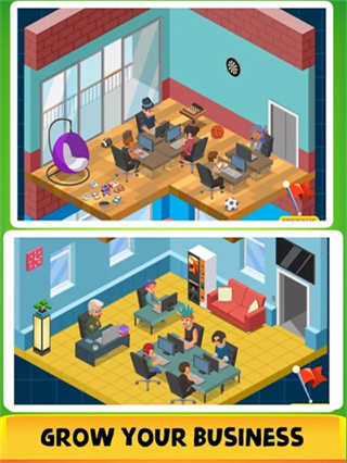 闲置的智能手机大亨（Smartphone Tycoon）游戏图1