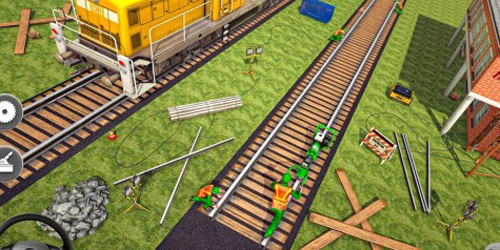 Train Track Construction Sim: Station Builder Game图2