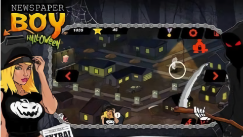 万圣节前夜（Newspaper Boy Halloween）图3