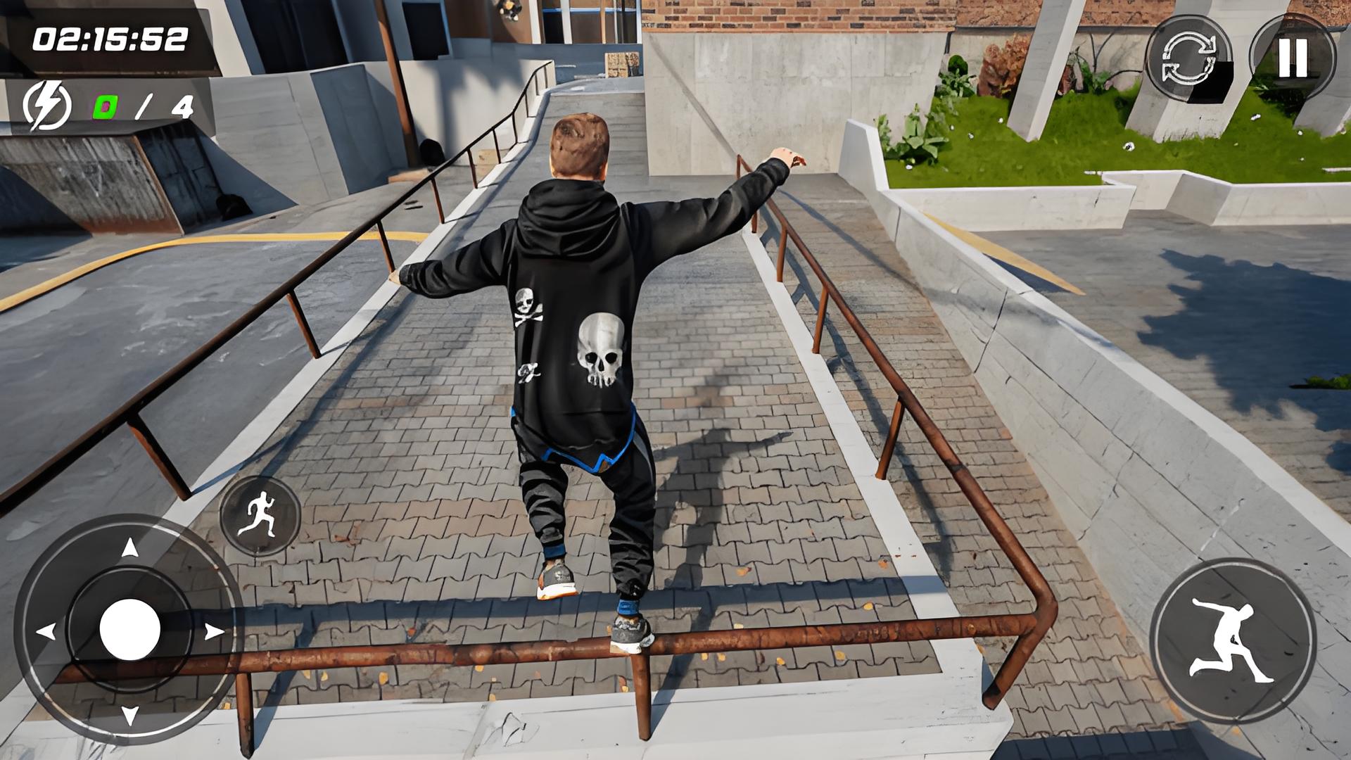 登顶跑酷游戏(Going Up Rooftop Parkour Games)图1