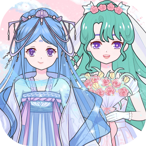 童话装扮美少女图标