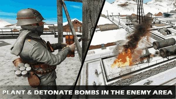WWII Winter Battle游戏图1