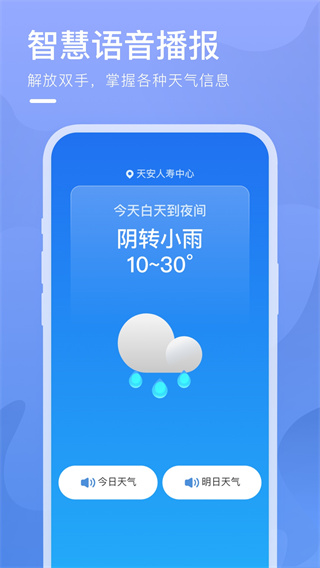 老年天气助手app