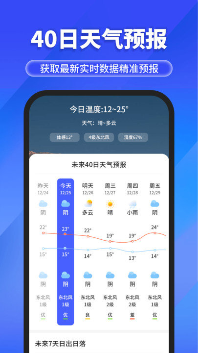 快报天气图1