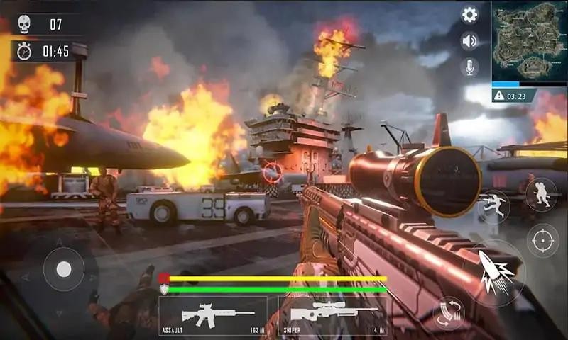 鸡火线逃亡手机版图1