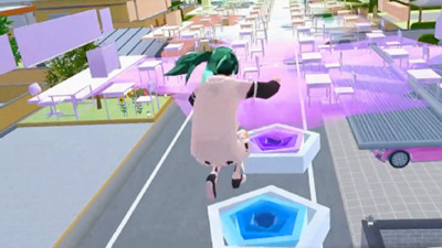 樱花校园跑酷逃离游戏图2