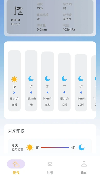 小九天气app图2