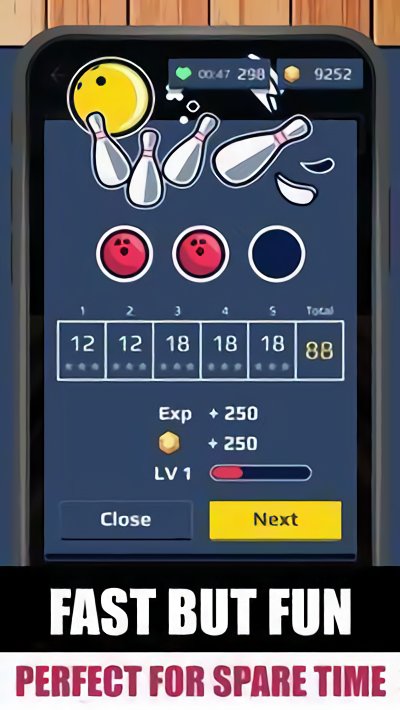保龄球击球(Bowling Strike)游戏图2