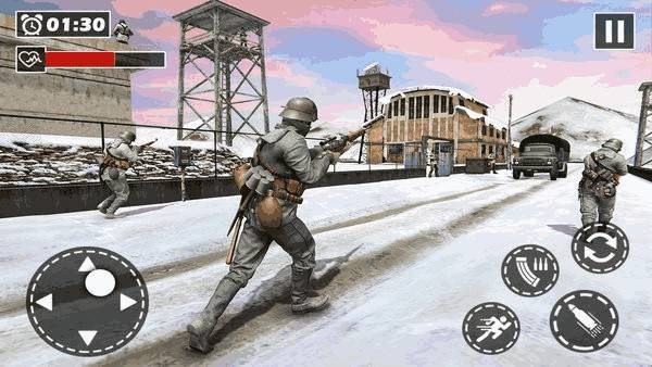 WWII Winter Battle游戏图2