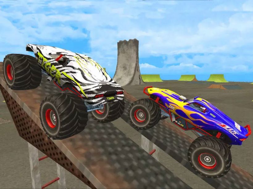 疯狂怪物快速卡车赛车（Crazy Skater Truck）图1