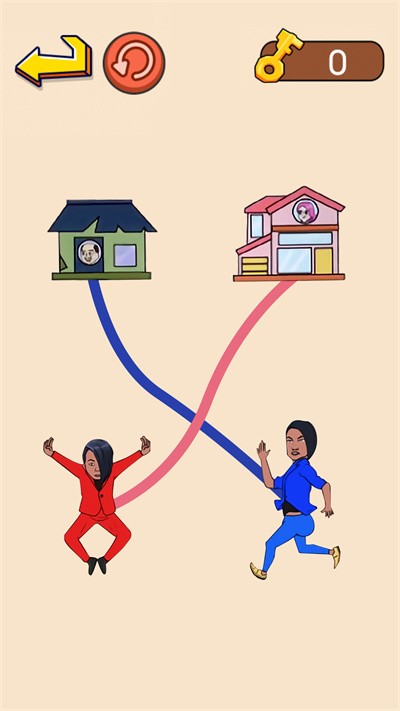 火柴人画线跑酷游戏图1