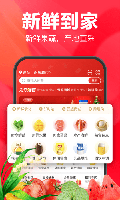 永辉生活app图1