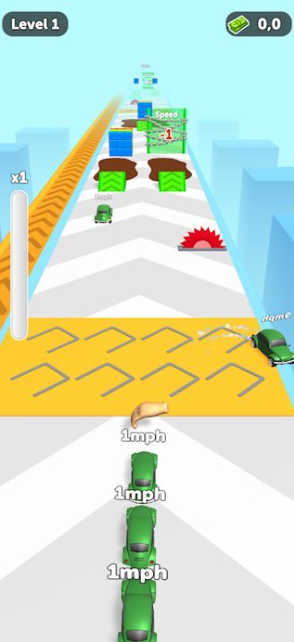 Pull Back Racer游戏图2