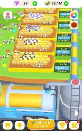 Idle Bee Farm游戏图3