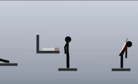火柴人扔剑游戏图1
