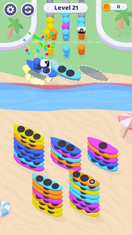 皮划艇分类（Kayak Sort）手游图2