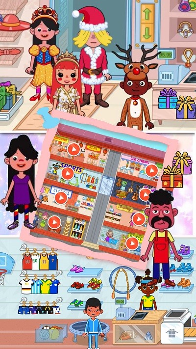 樱花世界创造小镇游戏图1