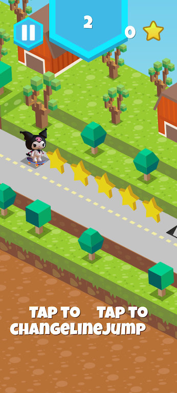 Hopping Kuromi游戏图1