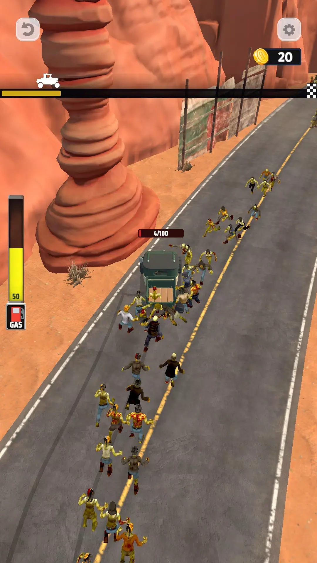 Zombie Road Survivor游戏图2