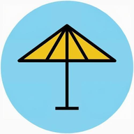 小镇旅游手册图标