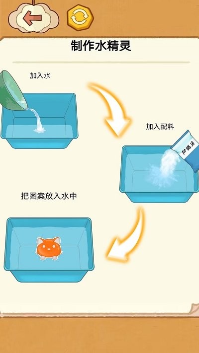水精灵制作玩具游戏图1