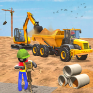 Stickman City Builder Sim游戏图标