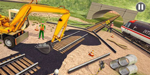 Train Track Construction Sim: Station Builder Game