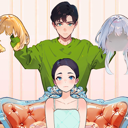 装扮美少女明星游戏图标