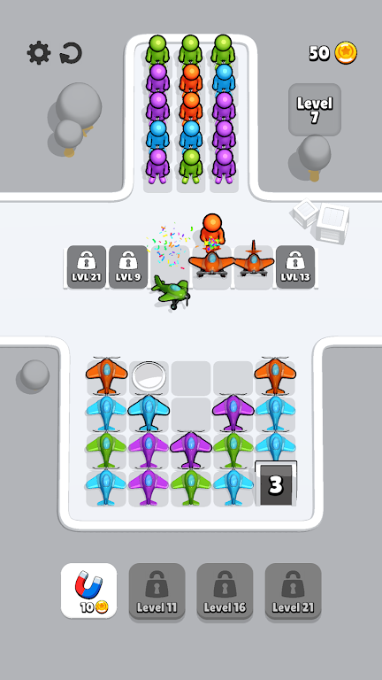 Planes Match游戏图3