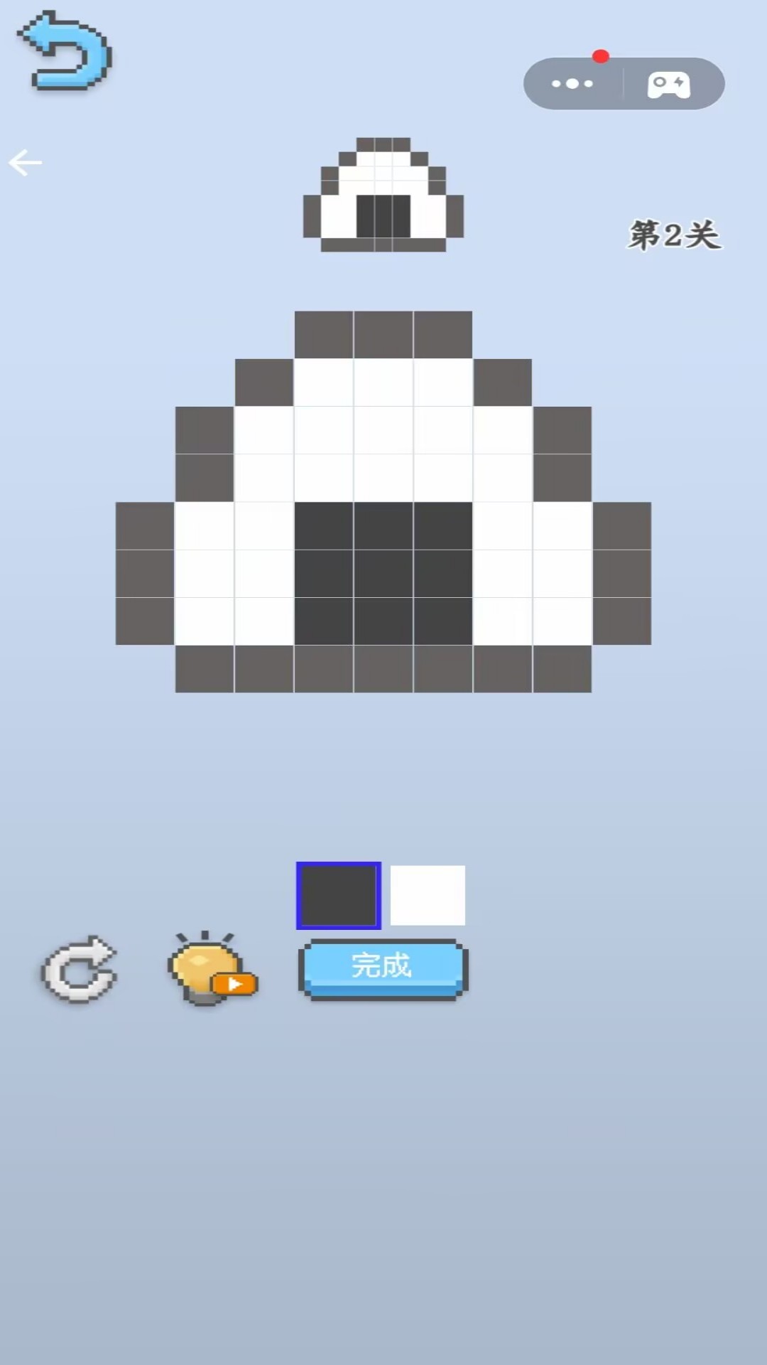方块涂色画游戏图1