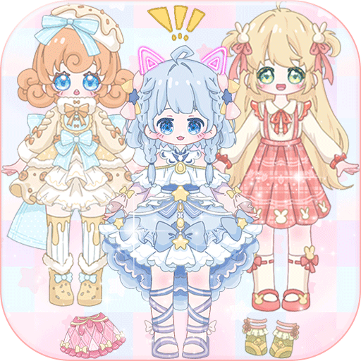 粉彩少女学院派图标