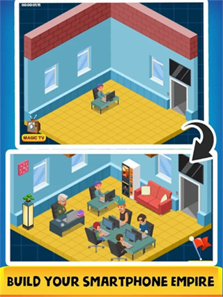 闲置的智能手机大亨（Smartphone Tycoon）游戏图2
