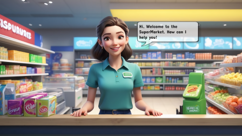 海边便利店（Supermarket Retail Simulator）游戏图2